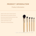 5pcs loose powder high gloss eye shadow brush